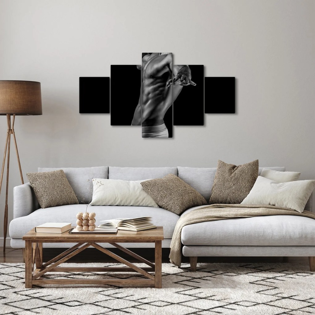 Obraz - Akt męski (125x70 cm)