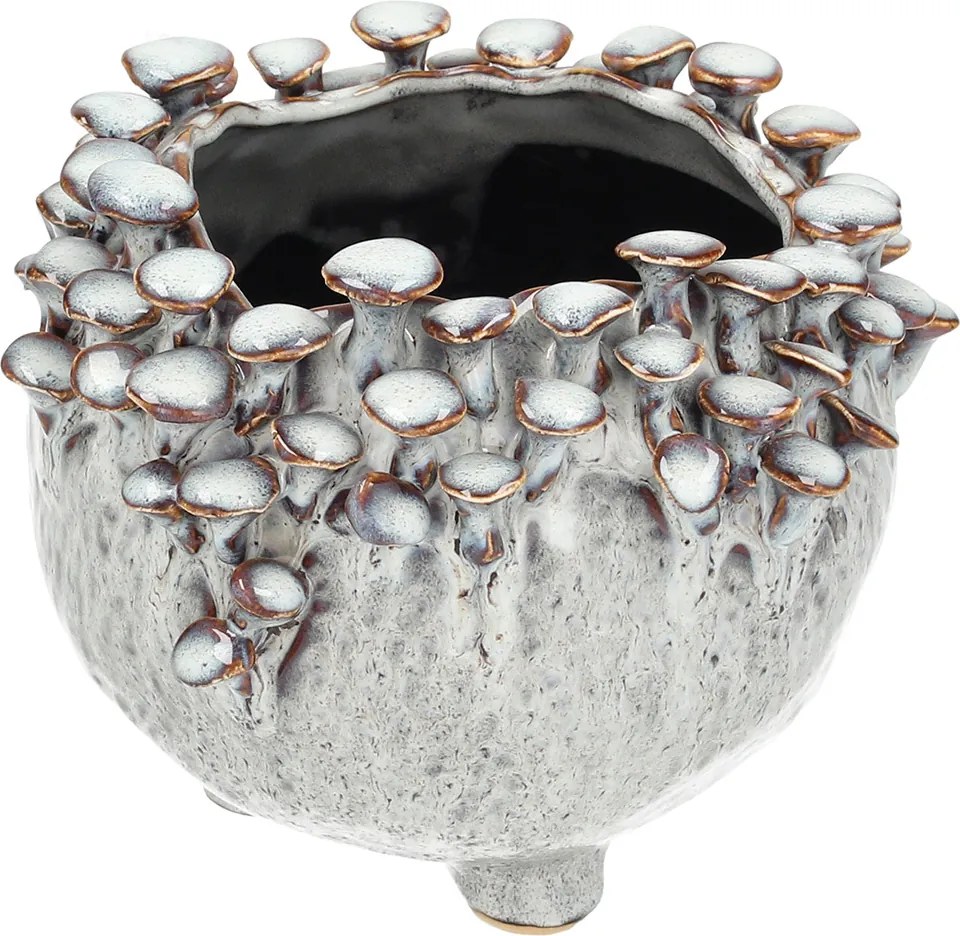 Wazon kamionkowy Fable II 22x22x18 cm