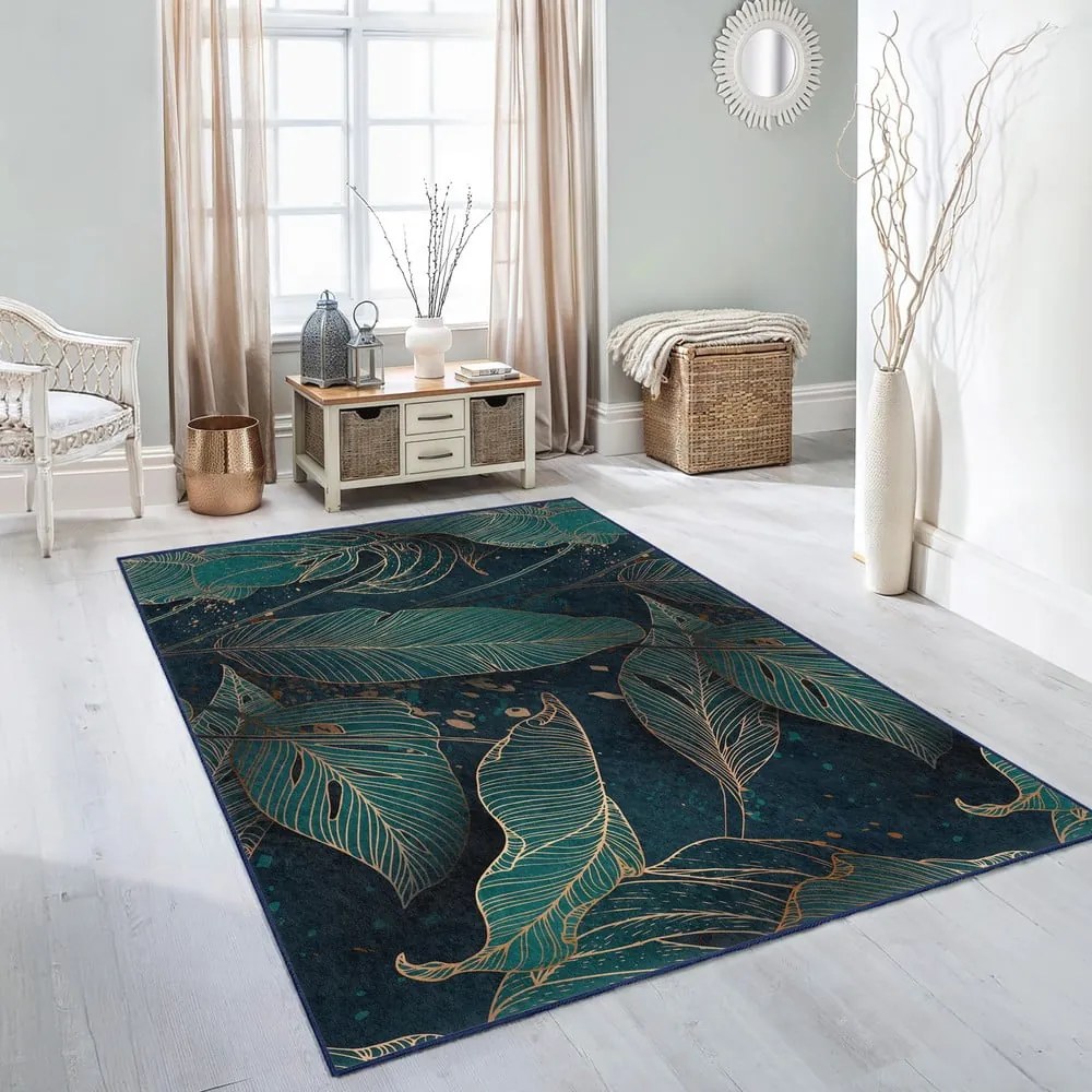 Morski dywan odpowiedni do prania 120x180 cm Midnight Jungle – Mila Home