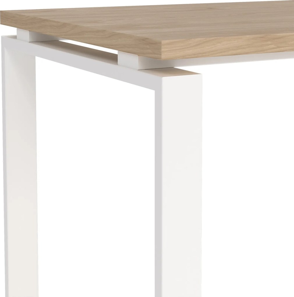 Biurko z przedłużeniem Sign 150 jackson hickory/biały mat