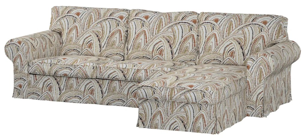 Pokrowiec na sofę Ektorp 2-osobową i leżankę