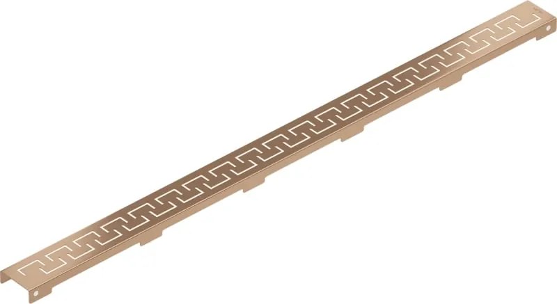 Mexen Flat M15 maskownica do odpływu liniowego 100 cm, miedź szczotkowana - 1C24100