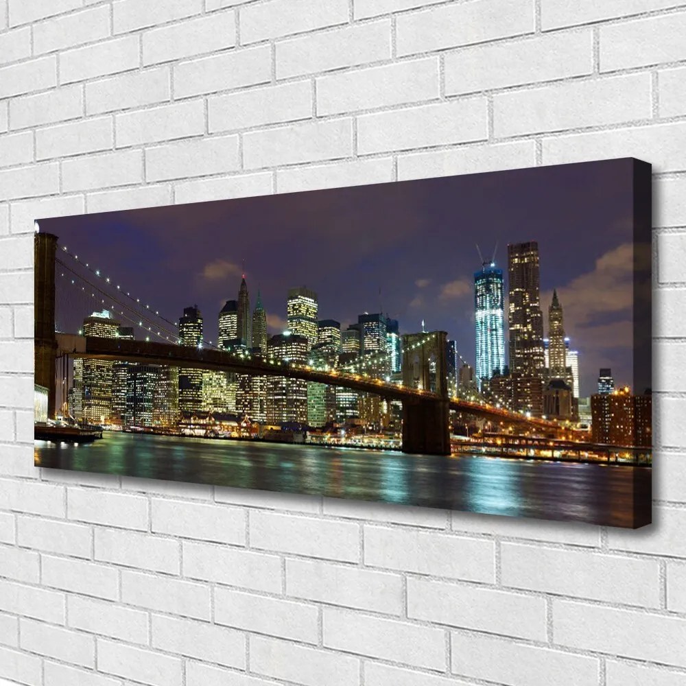 Fotoobraz na płótnie Monumentalna Architektura Mostu