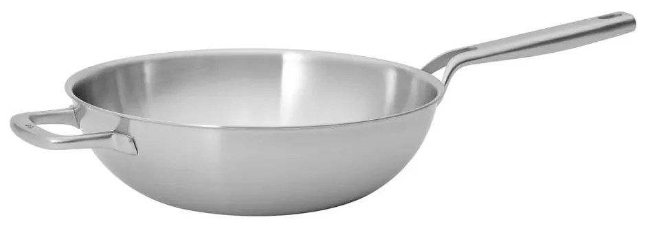 Patelnia wok ze stali nierdzewnej z pokrywką ø 30 cm Lucca 3.0 – FABINI