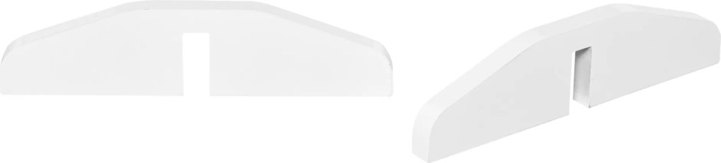 PawHut Drzwi Ochronne do Budy 3częściowe Składane Bezpieczeństwo w Domu i Ogrodzie Białe 1545x295x61 cm | Aosom PL