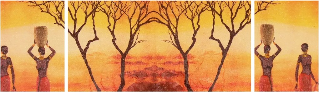 Obraz - Afrykańska sawanna (170x50 cm)