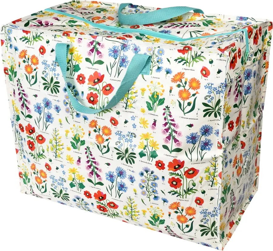 Pojemnik do przechowywania ubrań z plastiku z recyklingu 58x28x48 cm Wild Flowers – Rex London