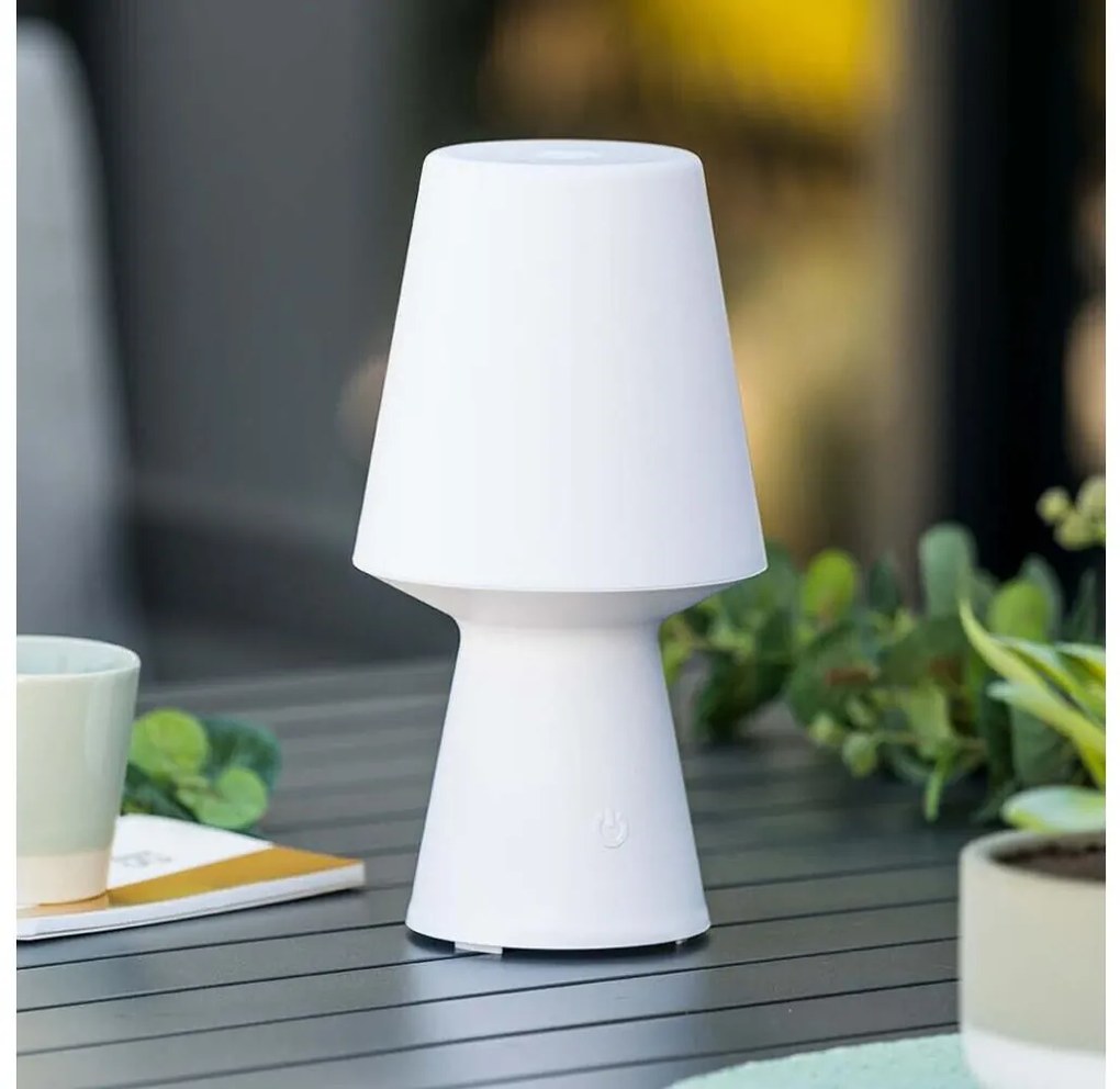Atmosphera - LED zewnętrzna dotykowa lampa stołowa WIZA LED/5V IP44, ściemnialna