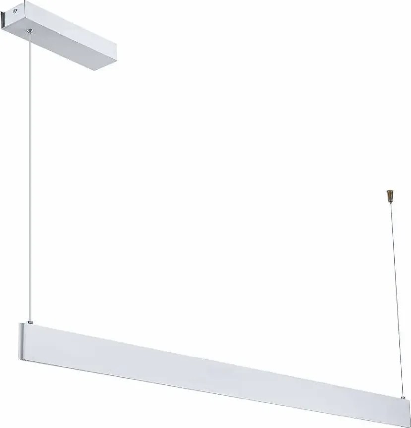 Biała podłużna lampa wisząca E4-C57