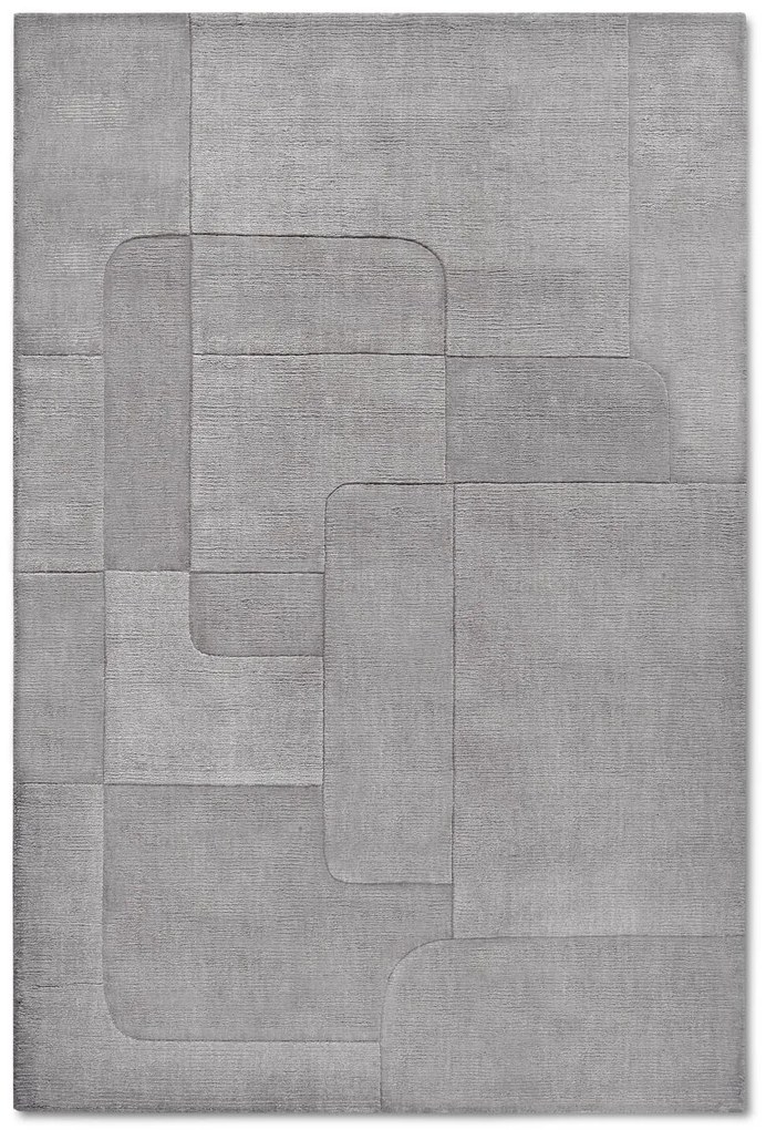 Dywan wełniany Villeroy &amp; Boch Charlotte szary 80 cm x 150 cm