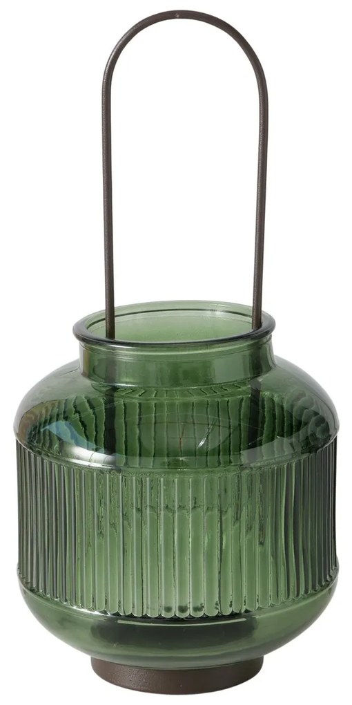 Świecznik szklany na tealight ZENOR, 29 cm