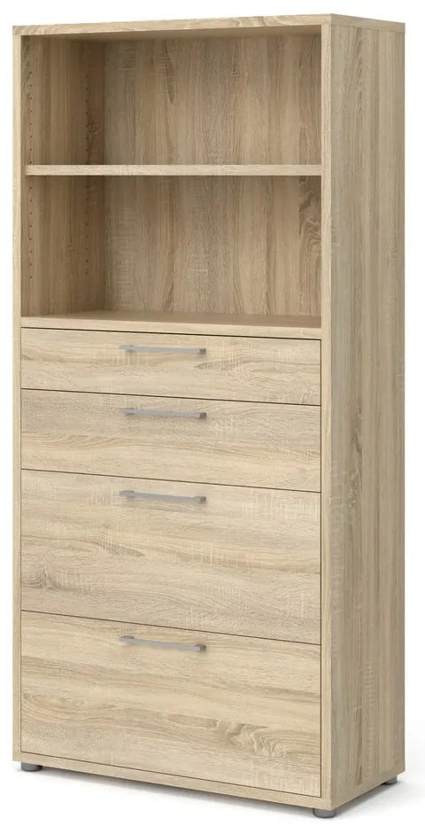Komponent – szuflady w dekorze dębu 84x105 cm Prima – Tvilum
