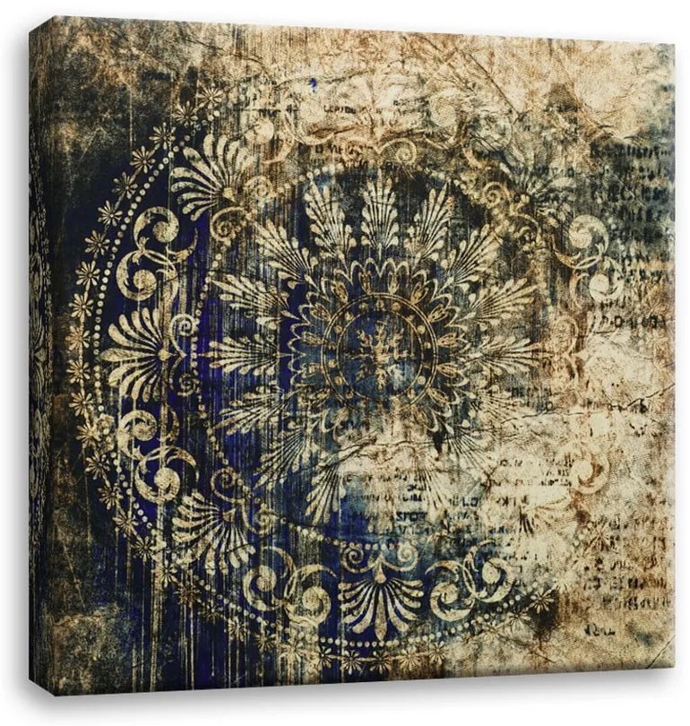 Obraz Styler Canvas Silver Uno Zambino, 65x65 cm
