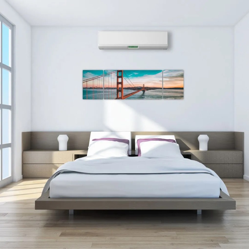 Obraz - Golden Gate, San Francisco (170x50 cm)