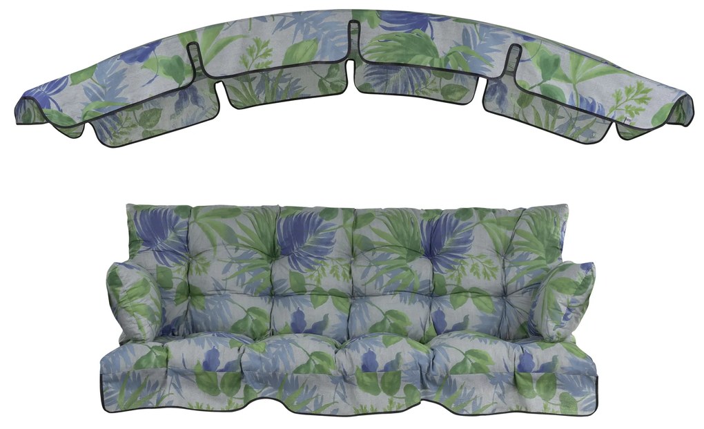 Poduszki na huśtawkę 170 cm z daszkiem Ravenna G044-11PB PATIO