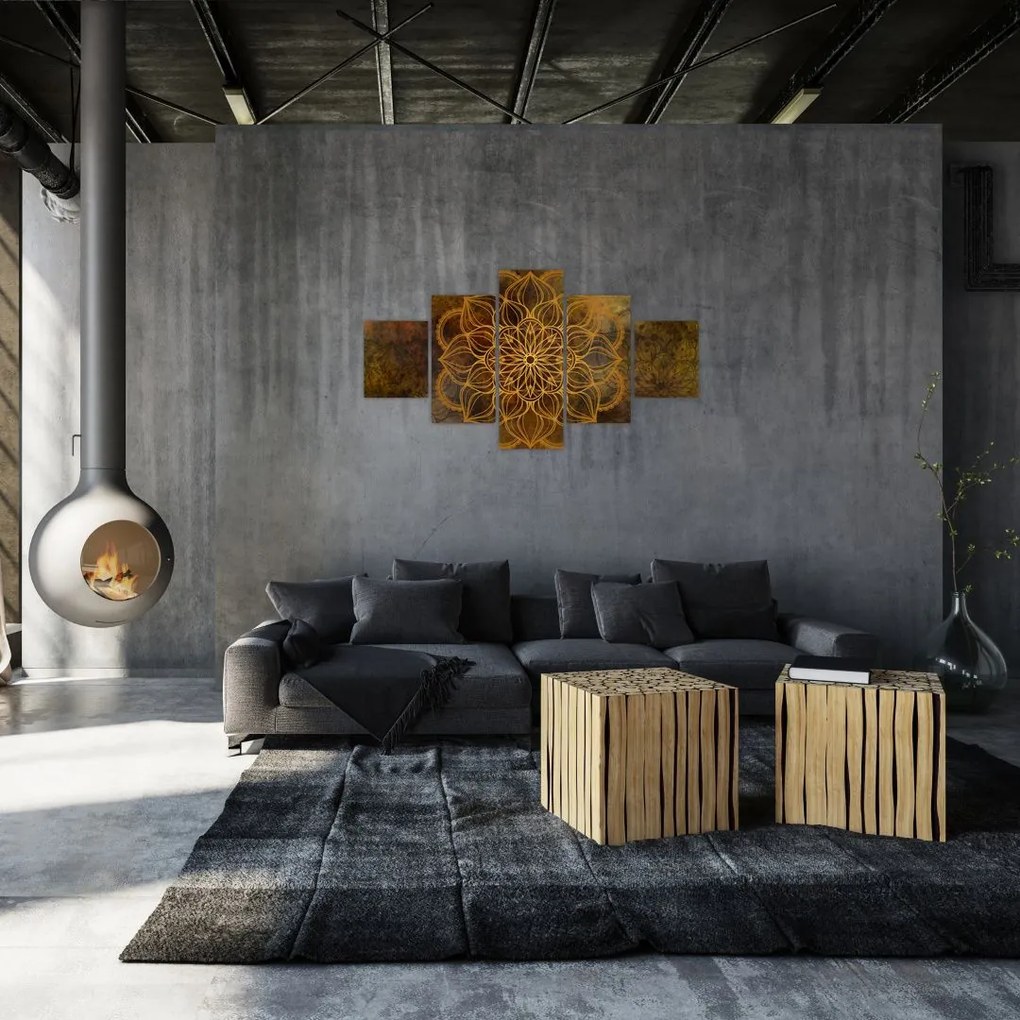 Obraz - Mandala radości (125x70 cm)
