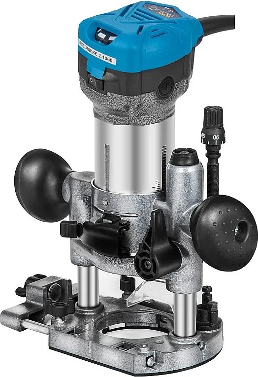 Kompaktowa Frezarka SucceBuy, 800 W, Zmienna Prędkość 30000 Obr./Min, Tuleja Zaciskowa 0,6 Cm i 0,9 Cm, Podstawa Wgłębna i Pochylana, 220 V