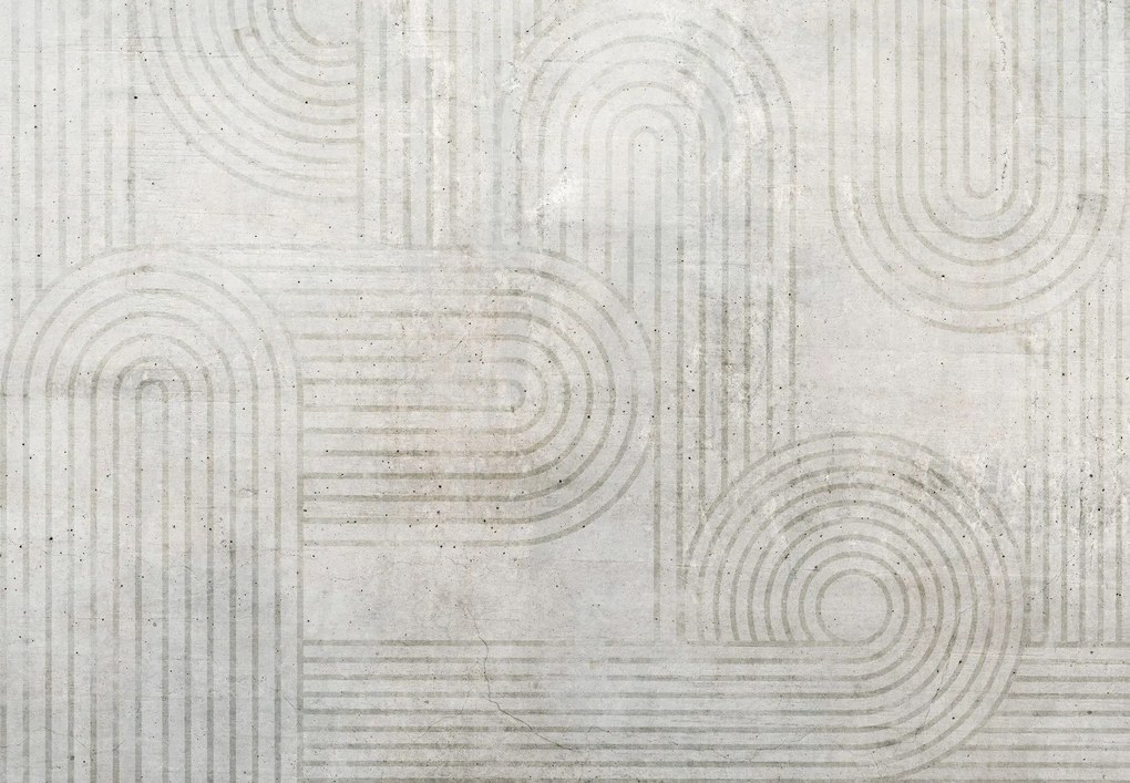 Fototapeta - Abstrakcja na betonie (196x136 cm)