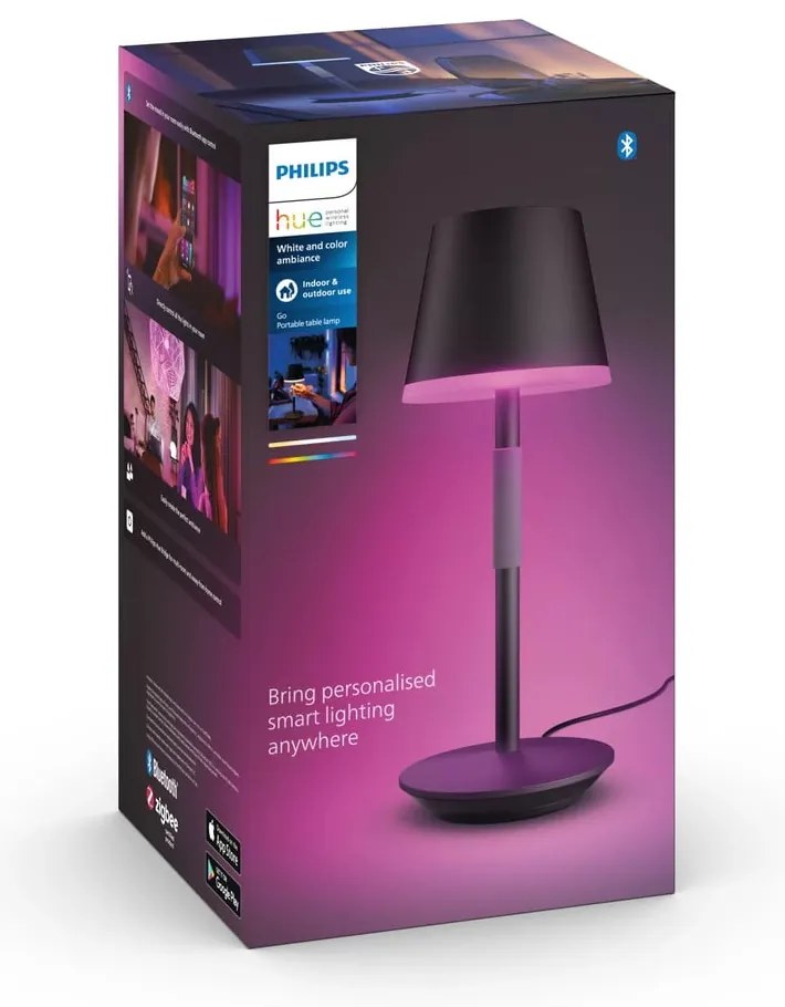 Inteligentna lampa stołowa LED 6 W Go – Philips Hue