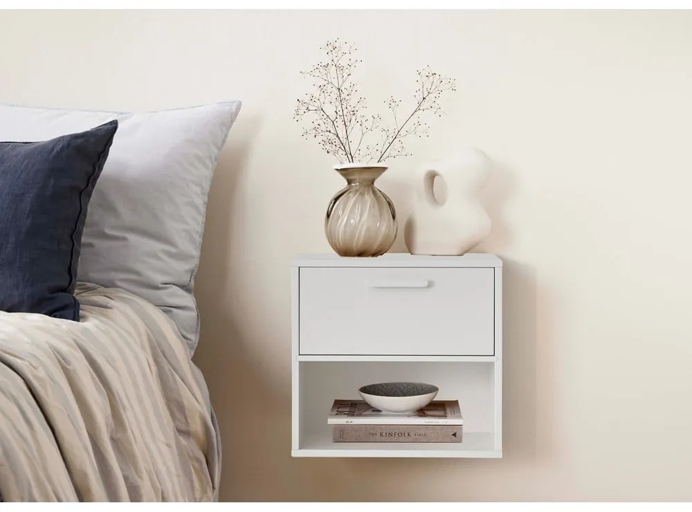 Biała wisząca szafka nocna Keep by Hammel – Hammel Furniture