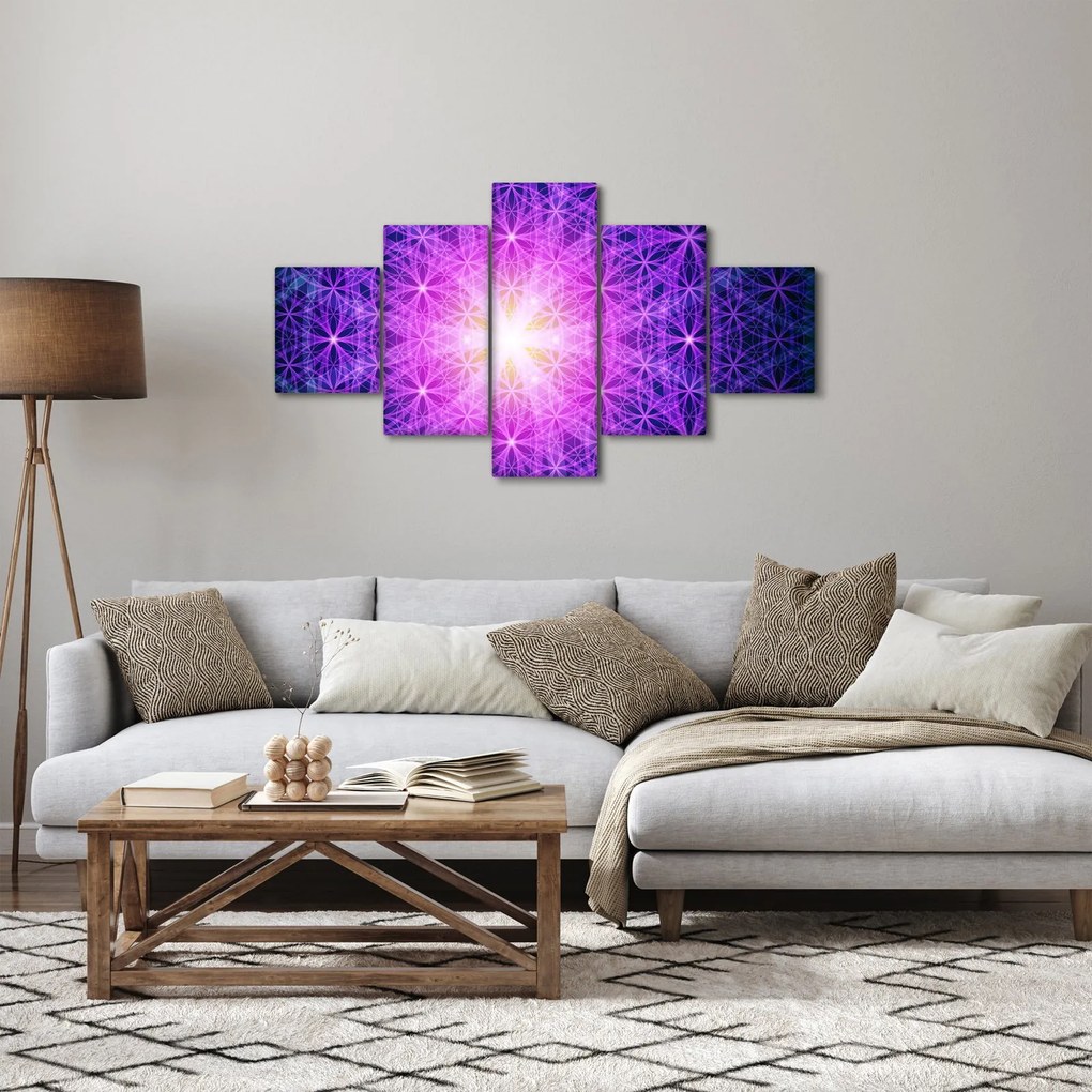 Abstrakcyjny obraz (125x70 cm)