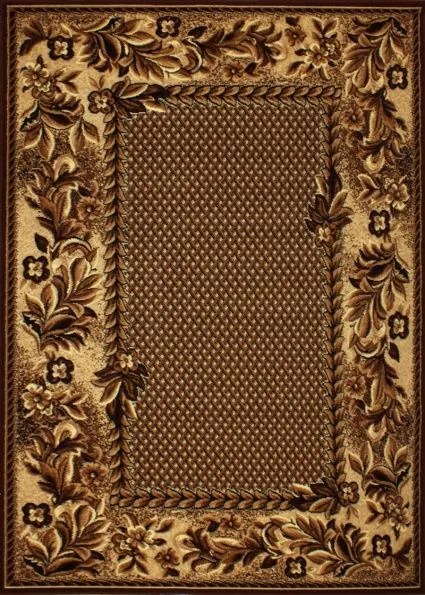 Dywan Country Gladiole brązowy 160x225 Prostokąt