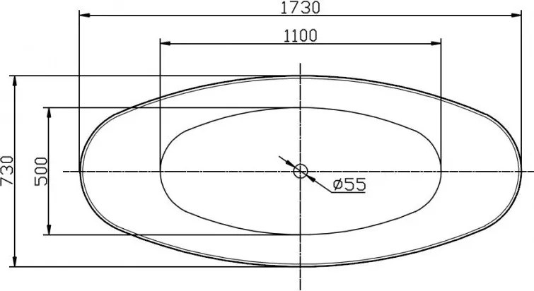 Akrylowa wanna wolnostojąca SIENA