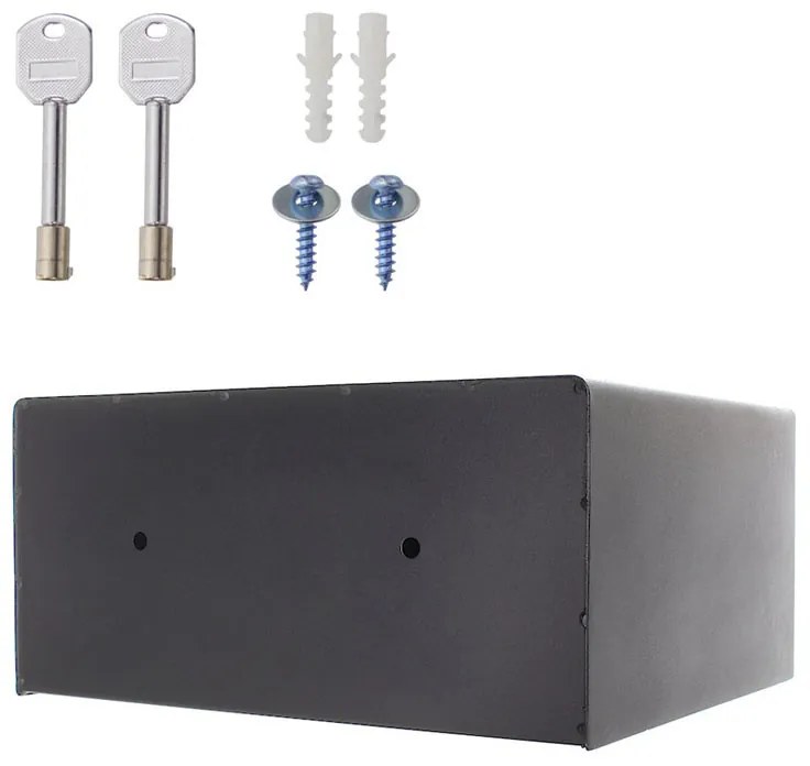 Sejf meblowy elektroniczny RFID LAP, 200 x 435 x 370 mm, RFID chip/karta