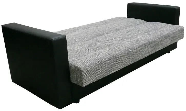 Wersalka rozkładana ciemny brąz + jasny brąz F1-E71