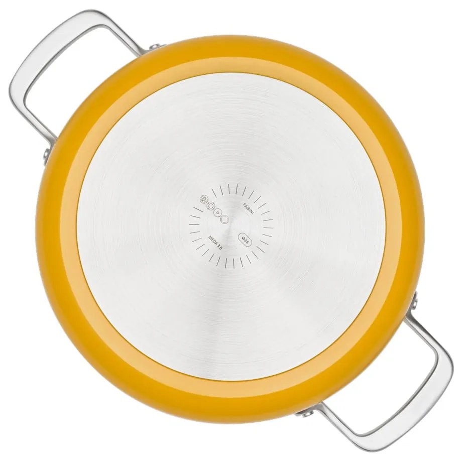 Patelnia z pokrywką/z powłoką ceramiczną ø 28 cm tegame Meda 3.0 – FABINI