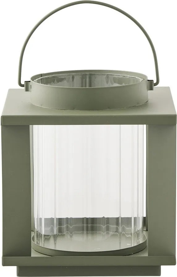 Metalowo-szklany lampion (wysokość 20,5 cm) Lohals – House Nordic