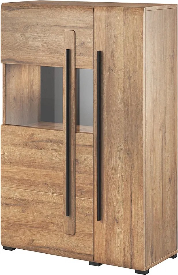 Komoda wysoka TULSA 2D 90 dąb