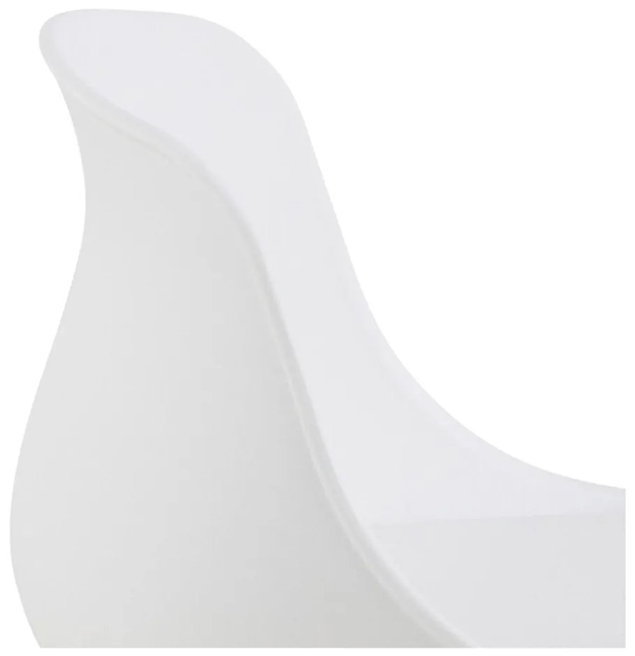 Biały hoker (wysokość siedziska 66 cm) Tina – Actona
