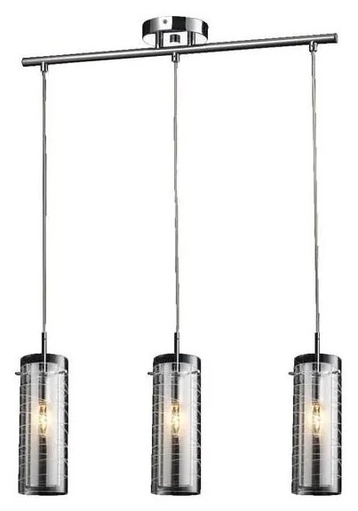 LUXERA 68001 - Lampa wisząca PALMIRA 3xE14/60W/230V