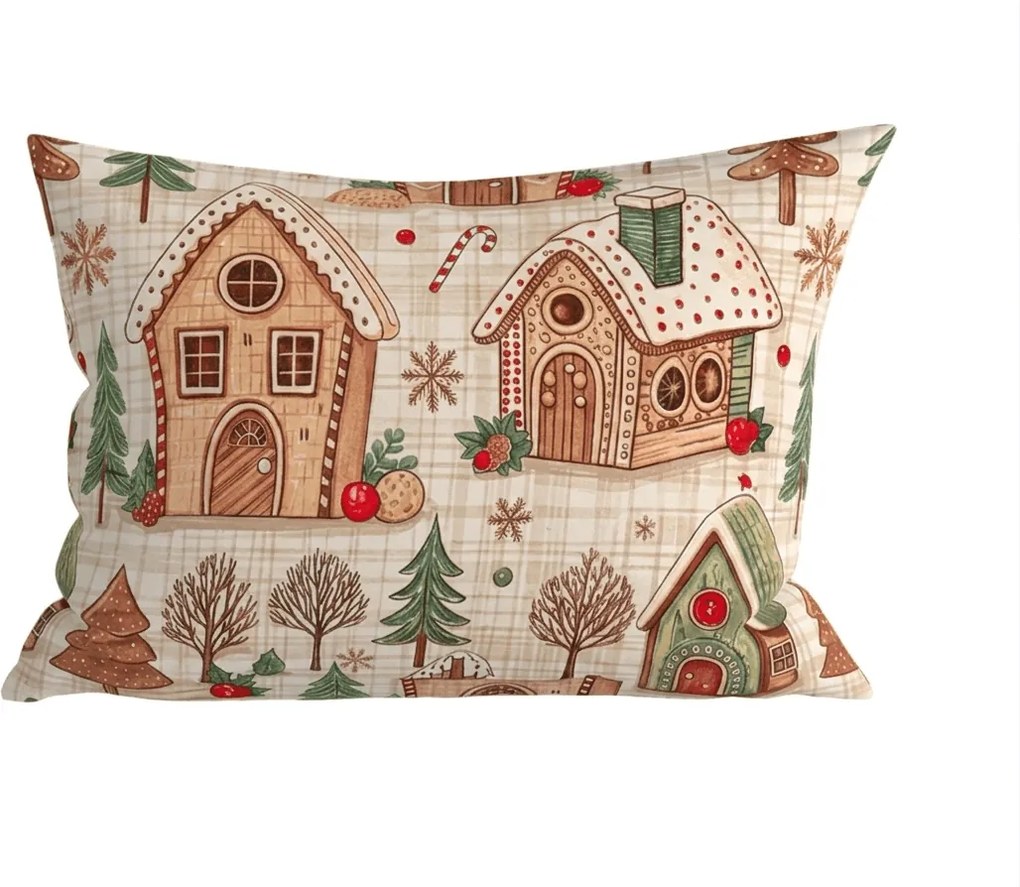 Poszewka na poduszkę z mikrofibry GINGER HOME 50x70 cm, kolorowa