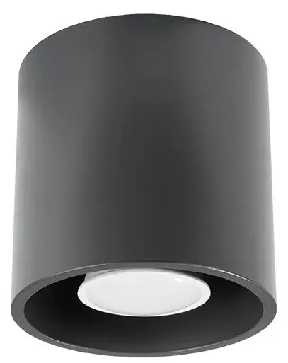 Okrągły plafon LED antracyt - EX538-Melvis