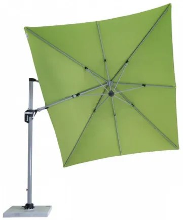 ACTIVE 350 x 260 cm - wahadłowy parasol ogrodowy z drążkiem bocznym : Substancja Desen - 836