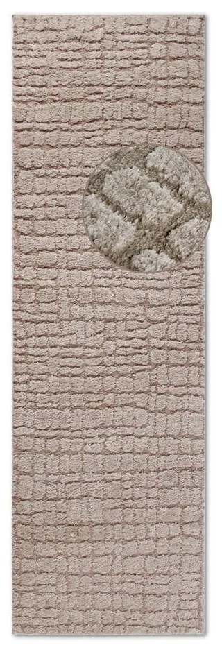 Beżowy chodnik 80x240 cm Artistique Beige – Elle Decoration