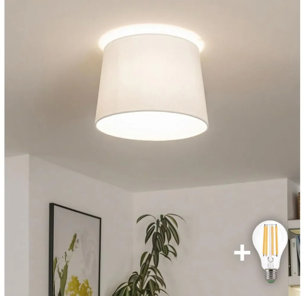 Brilagi - LED Przysufitowy żyrandol CERIA 1xE27/40W/230V śr. 30 cm biały