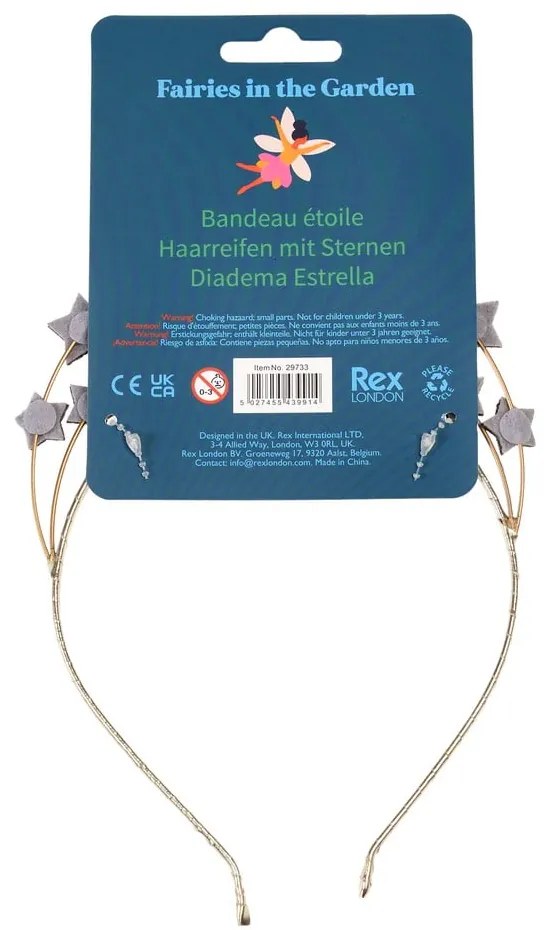 Korona dla dzieci Fairies in the Garden – Rex London