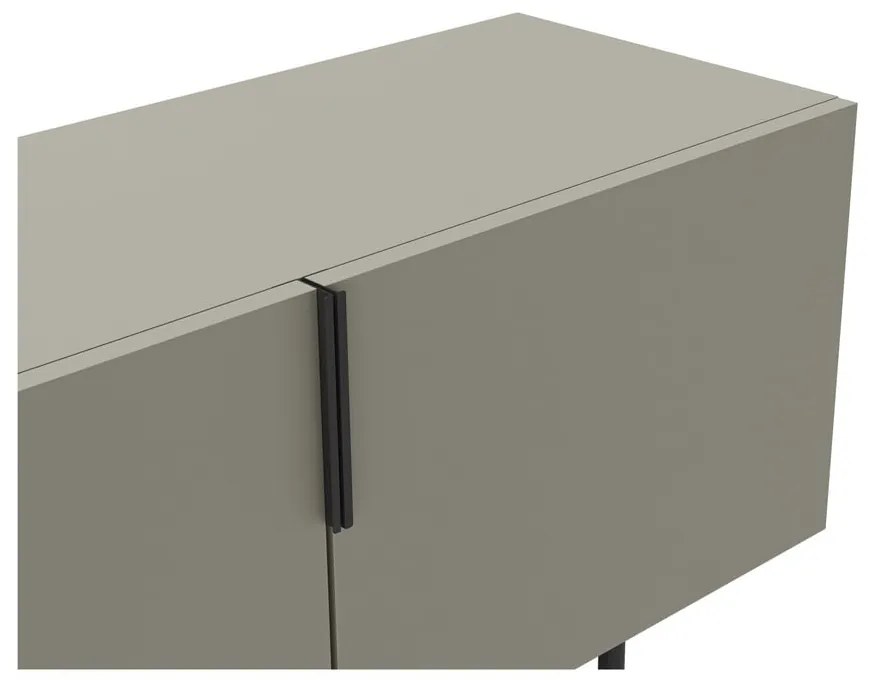 Zielonoszara szafka pod TV 200x63,5 cm Eldia – Marckeric