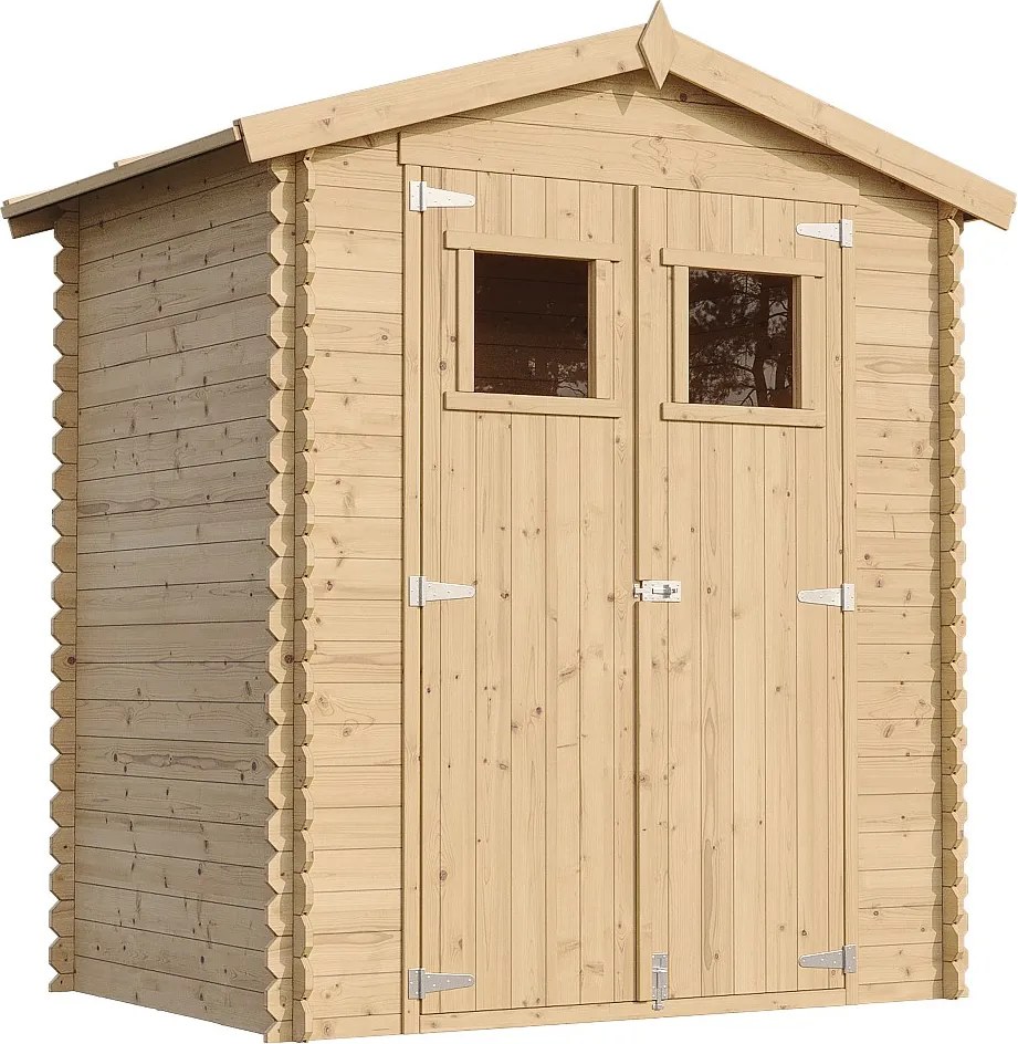 Timbela domek narzędziowy z podłogą - 180 x 130 cm – 2 m2 - M367+M367G