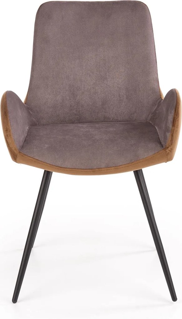 Tapicerowane krzesło z podłokietnikami K392