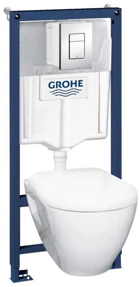 GROHE 39186000 - Zestaw instalacyjny do zabudowy SOLIDO 1,13 m biały