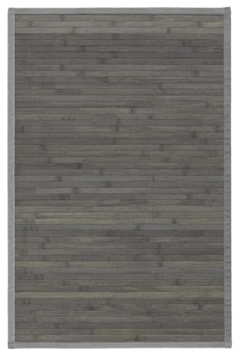 Zielony/szary bambusowy dywan 60x90 cm – Casa Selección