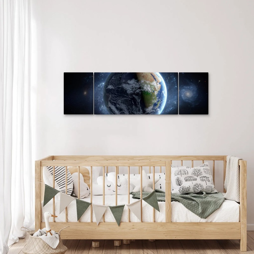 Obraz - Widok z kosmosu (170x50 cm)