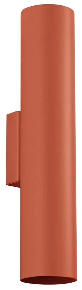 Kinkiet LAGOS 2 ochra czerwona SOLLUX LIGHTING