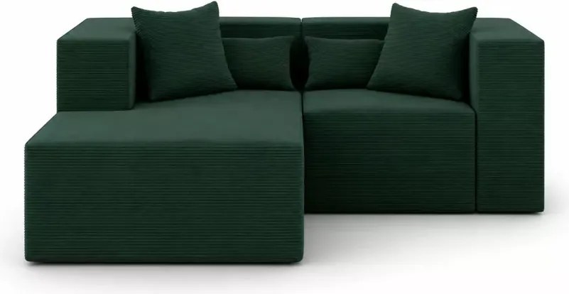Narożnik modułowy Terospito S 208x180 cm sztruks Poso nowoczesny wygodny