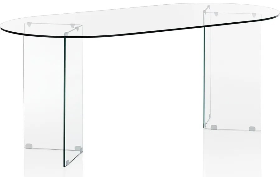 Szklany stół 90x180 cm Kaya – Tomasucci