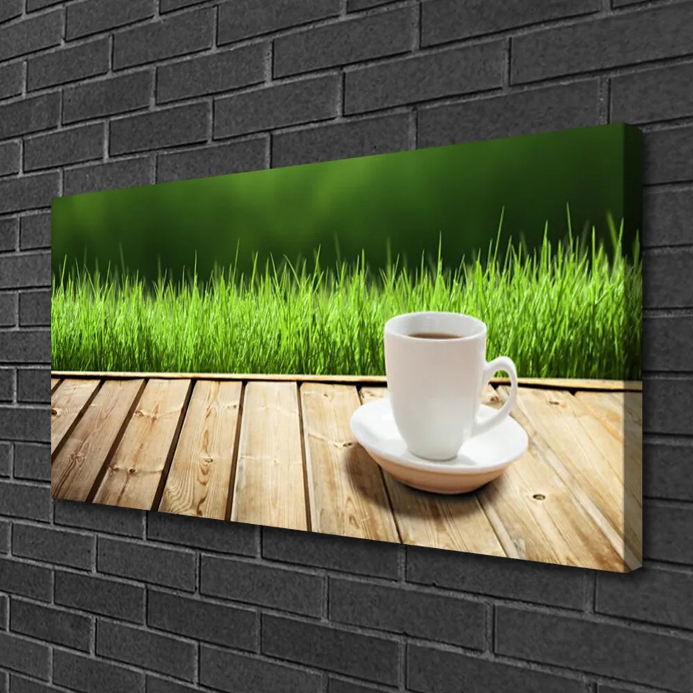 Obraz canvas Chwila Relaksu w Ogrodzie